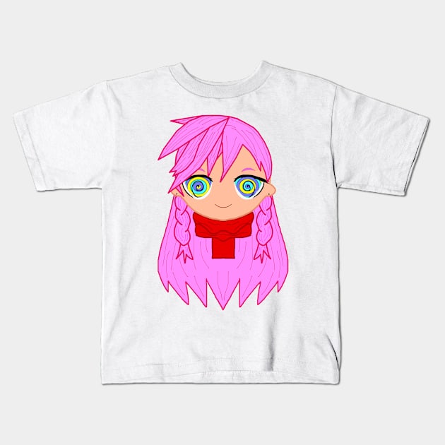 Hanna Meets Kaa - Hanna face (2) Kids T-Shirt by FFSteF09